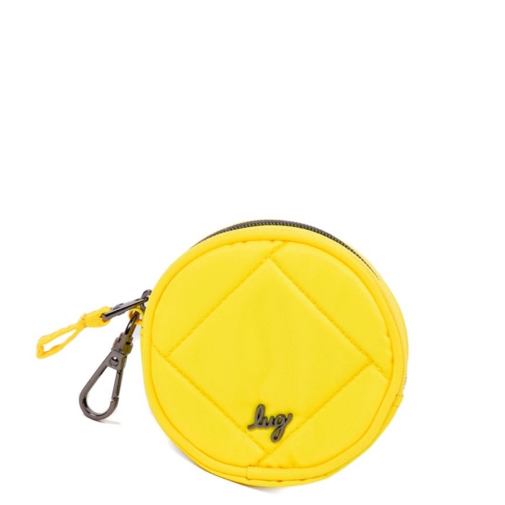 Lug Circle Coin Zip Pouch Clip NWT - Picture 5 of 13